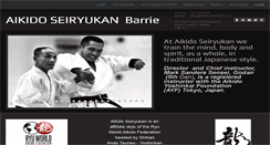 Desktop Screenshot of aikidoseiryukan.com